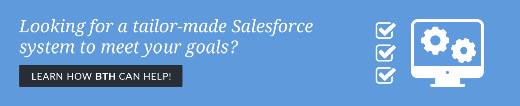 Click through to learn how Beyond the Horizon can support your nonprofit throughout the Salesforce change management process.